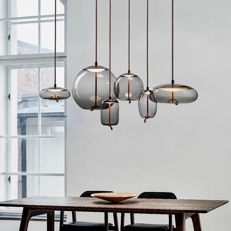 Afralia™ LED Pendant Light Chandelier for Modern Living and Dining Room Lighting