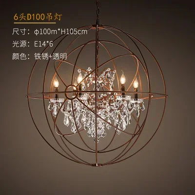 Afralia™ Crystal Chandelier E14 LED Lustre for Living Room Bedroom Kitchen Island