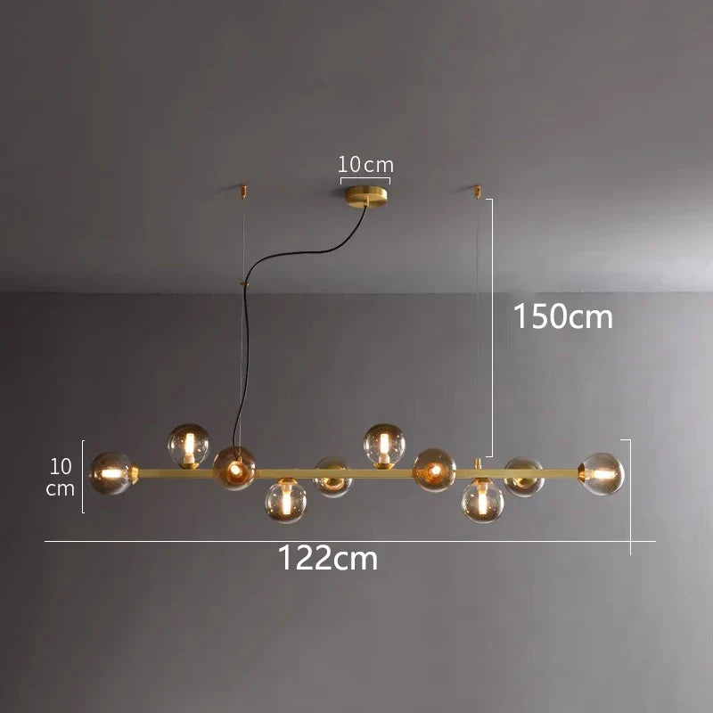 Afralia™ LED Pendant Chandeliers for Modern Living and Dining Room Lighting