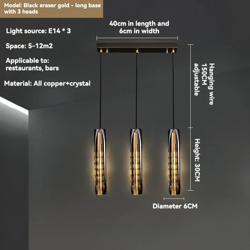 Afralia™ Crystal Pendant Light: Modern LED Round Hanging Lamp for Living Room and Dining Room