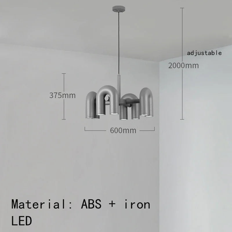 Afralia™ Modern LED Chandelier for Living & Dining Room.