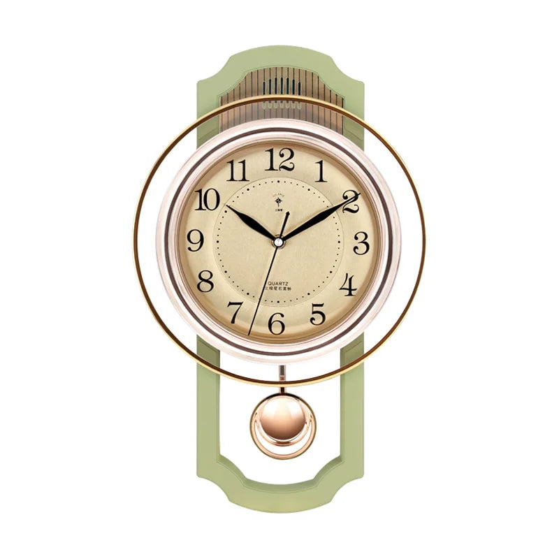 Afralia™ Vintage Silent Wall Clock Shabby Chic Home Decor