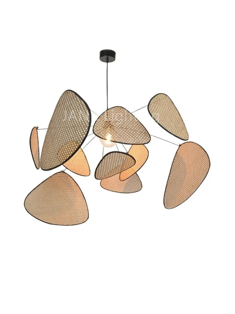 Afralia™ Rattan Chandelier - French Design Market, Indoor Lighting for Dining Living Room