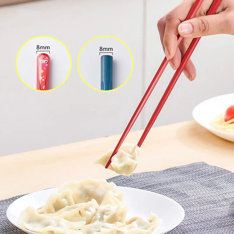 Afralia™ Polymer Sushi Chopsticks Set - Colorful Reusable Japanese Sticks