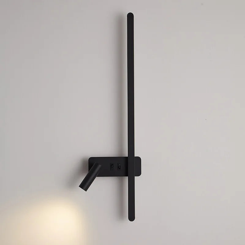 Afralia™ LED Wall Sconce: Modern Nordic Style Living Room Sofa Background Light