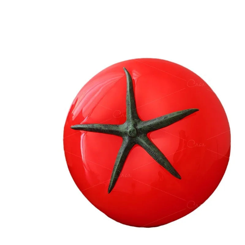 Afralia™ Tomato LED Table Lamp: Creative Tomato Shape Craft Night Light