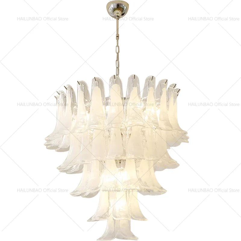 Afralia™ Elegant Crystal Chandelier for Duplex Apartment & Villa Staircase