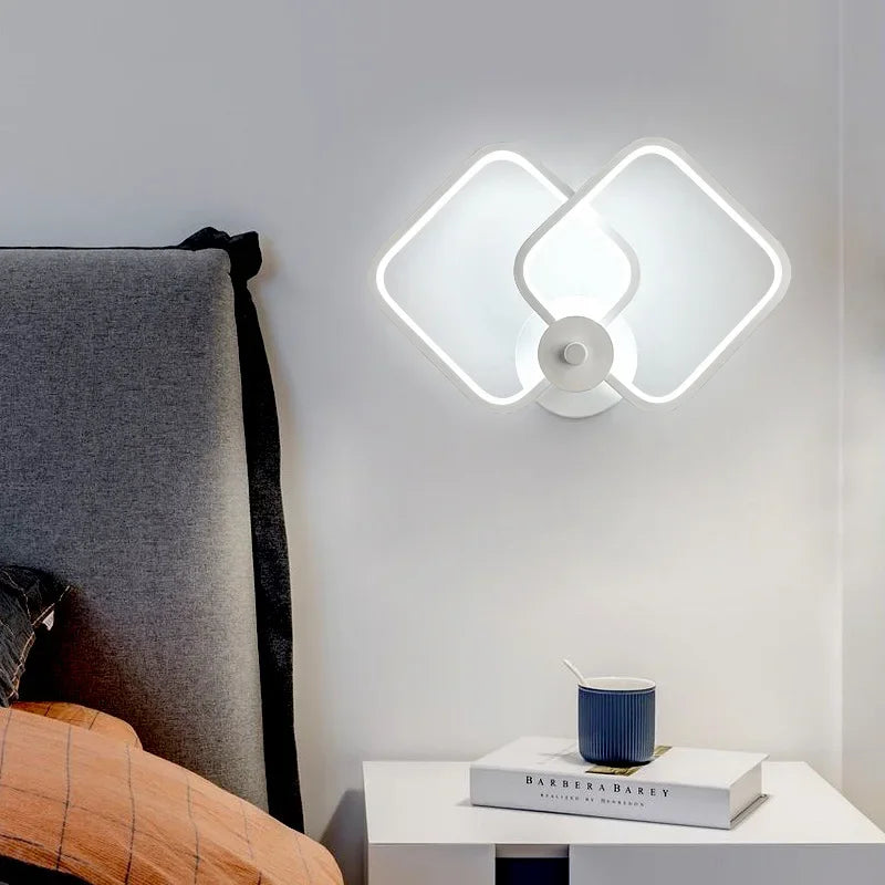 Afralia™ Nordic LED Wall Light - Modern Style Sconce for Bedroom and Living Room