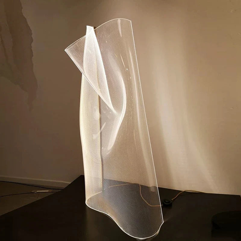Afralia™ Post-Modern LED Acrylic Table Lamp for Bedroom