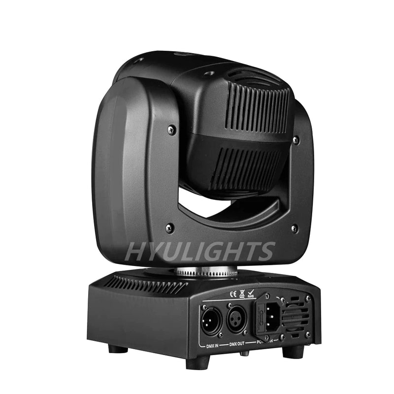 Afralia™ 90W Mini RGBW Moving Head Light: Super Bright DJ Spot With DMX Control