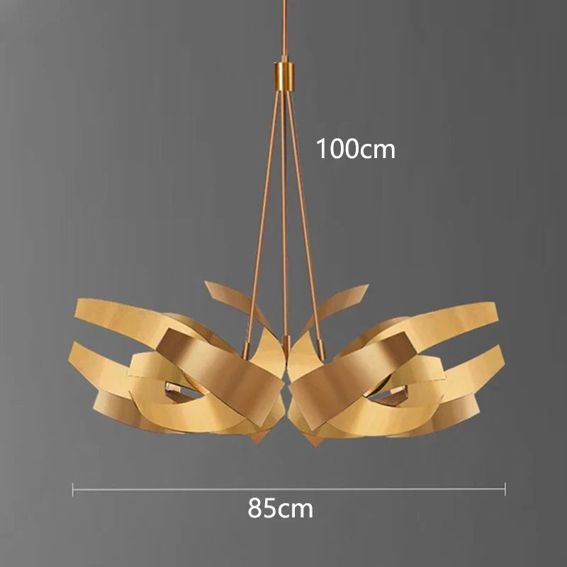 Afralia™ LED Pendant Light Chandeliers for Living Room Dining Room Indoor Lighting