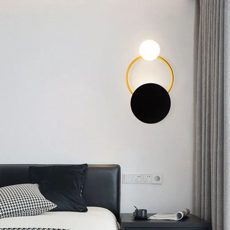 Afralia™ Modern LED G9 Wall Sconce - Dual Lamp Ball Wall Fixture