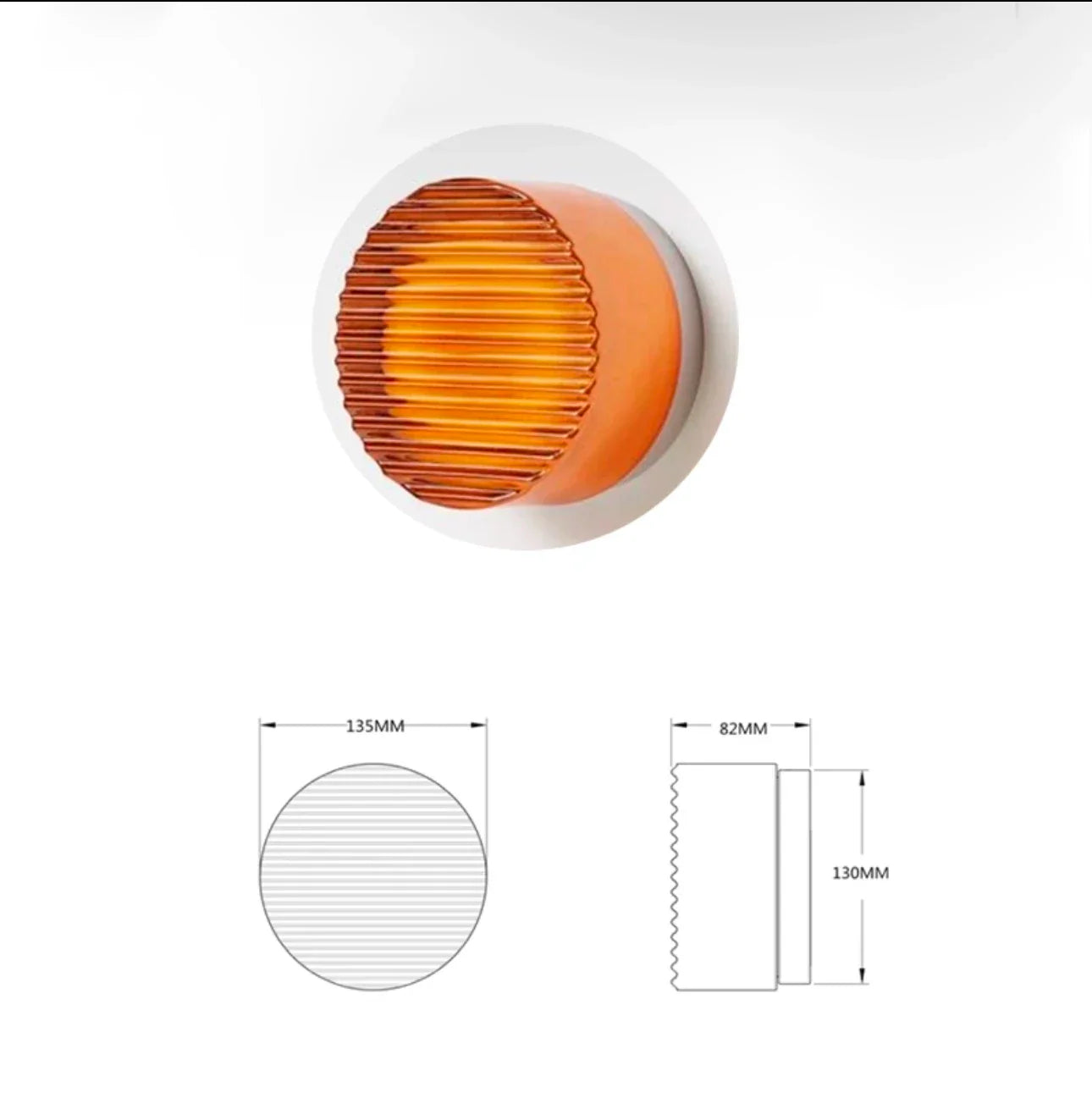 Afralia™ Glass Sconce LED Wall Lamp for Luxury Living Room & Bedroom