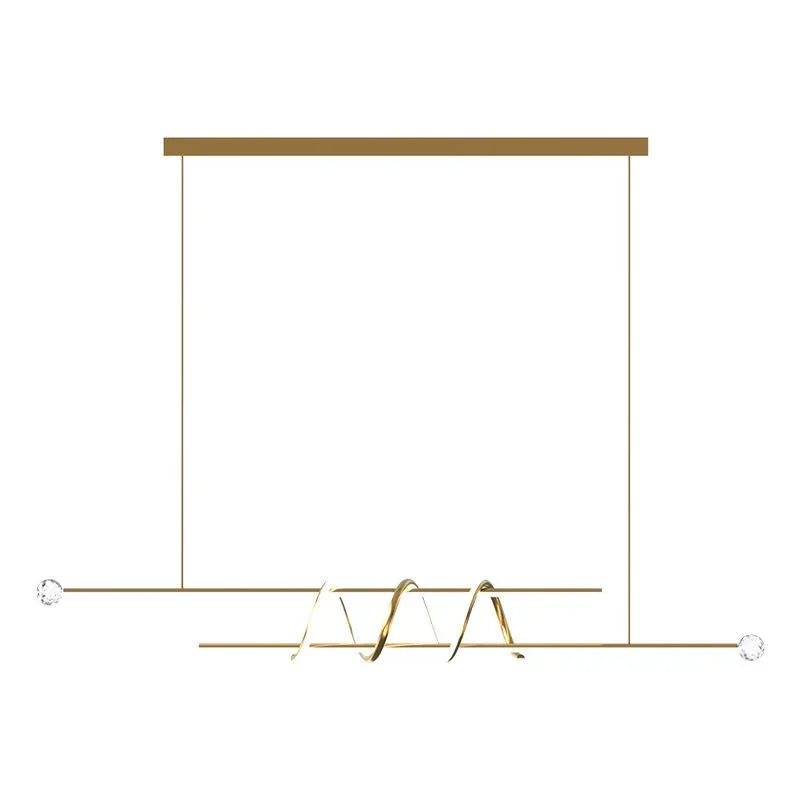 Afralia™ Modern LED Chandelier: Simple Luxury Dining Table Lamp for Bar & Restaurant