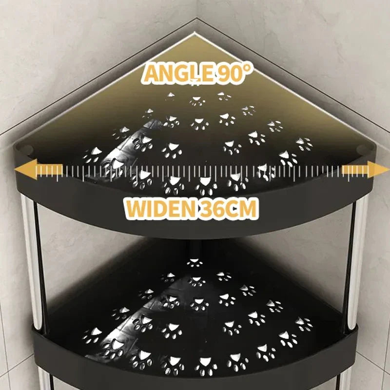Afralia™ 5-Tier Rolling Cart Storage Rack for Kitchen & Bathroom Organizing