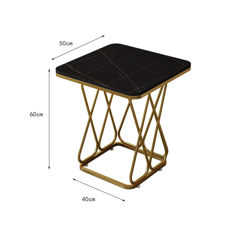 Afralia™ Modern Nordic Marble Coffee Table Luxury Living Room Furniture