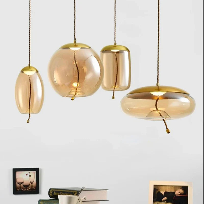 Afralia™ LED Pendant Light Chandelier for Modern Living and Dining Room Lighting