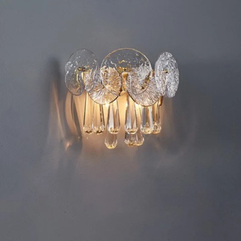Afralia™ Crystal LED Ceiling Chandelier for Luxurious Living Room Decor