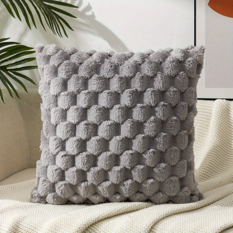 Afralia™ Knit Decorative Pillow Covers Soft Modern Cushion for Living Room Sofa