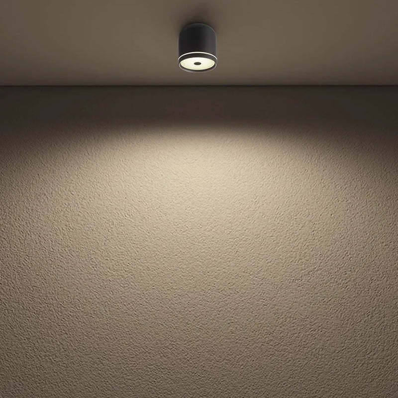 Afralia™ Matte Aluminum LED Downlight 7W 4000K Ceiling Light for Living Room