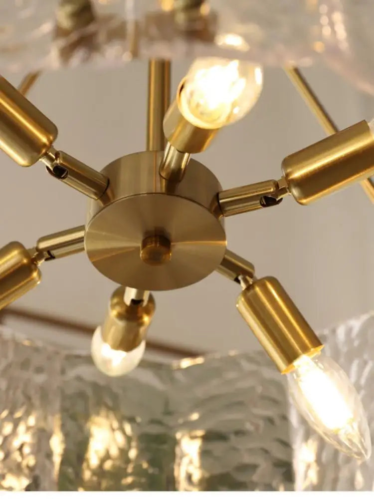 Afralia™ Luxury Crystal Chandelier Pendant Lights for Kitchen Island Dining Room