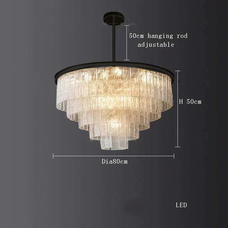 Afralia™ Crystal LED Chandelier: Minimalist Luxury Lighting for Dinning Table