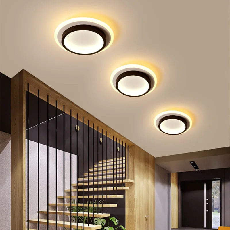 Afralia™ Modern LED Aisle Ceiling Light Chandelier - Stylish Illumination for Every Space