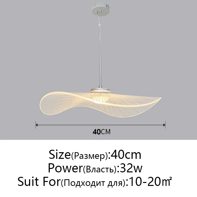 Afralia™ Lotus Leaf Hat Chandelier: Modern Fashion for Living Room & Bedroom