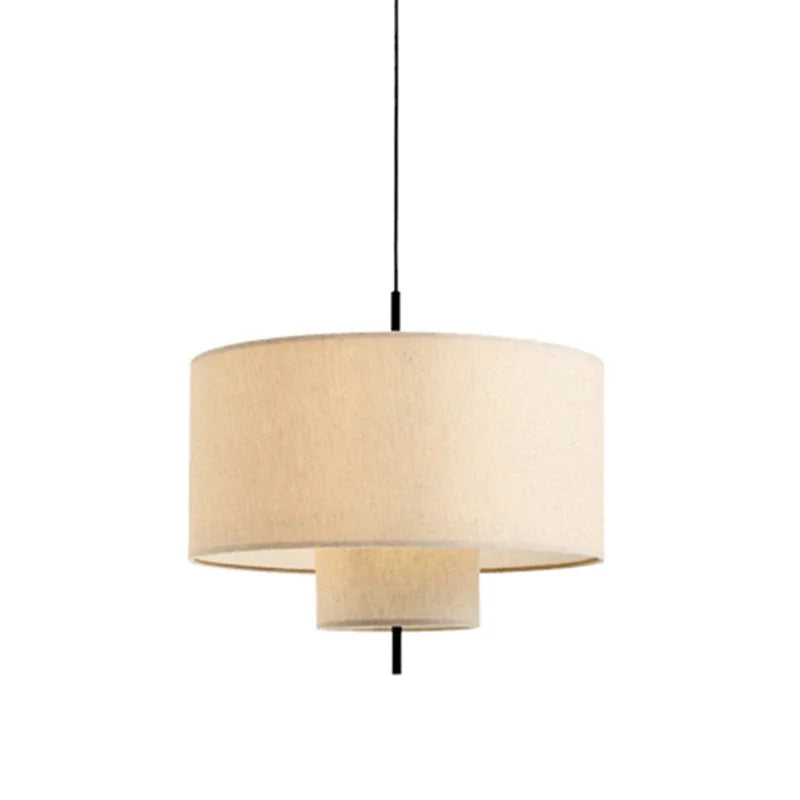 Afralia™ Nordic Handmade Linen Pendant Lights for Home Decor Chandelier