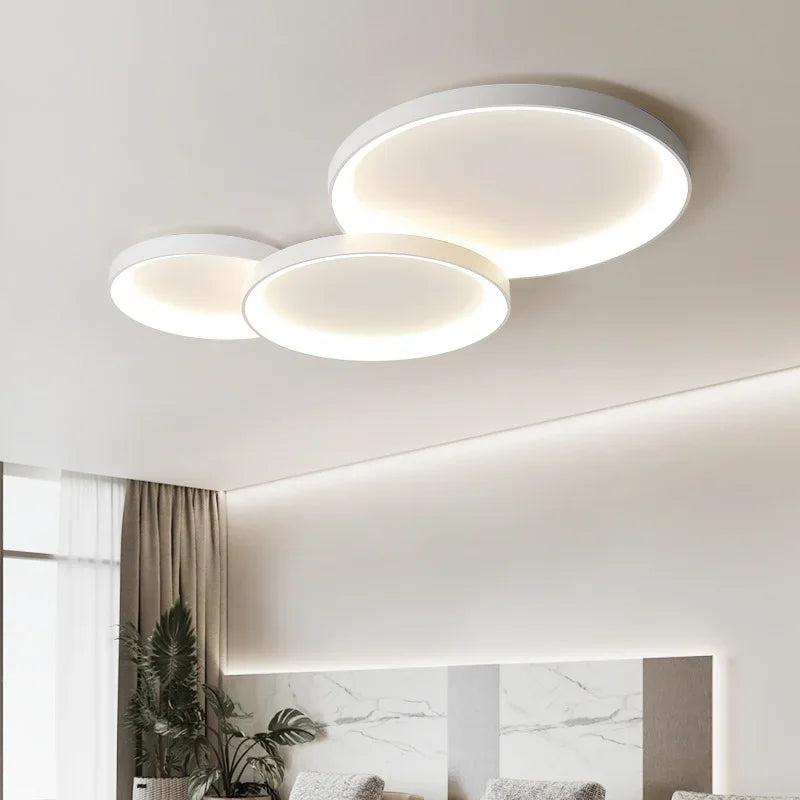 Afralia™ Smart LED Ceiling Lamp | Dimmable Living Room Bedroom Lighting Fixture