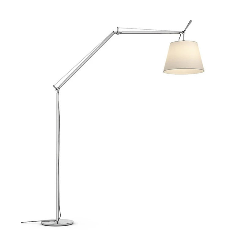 Afralia™ Long Arm Rocker LED Floor Lamp for Living Room, Study, and Bedroom