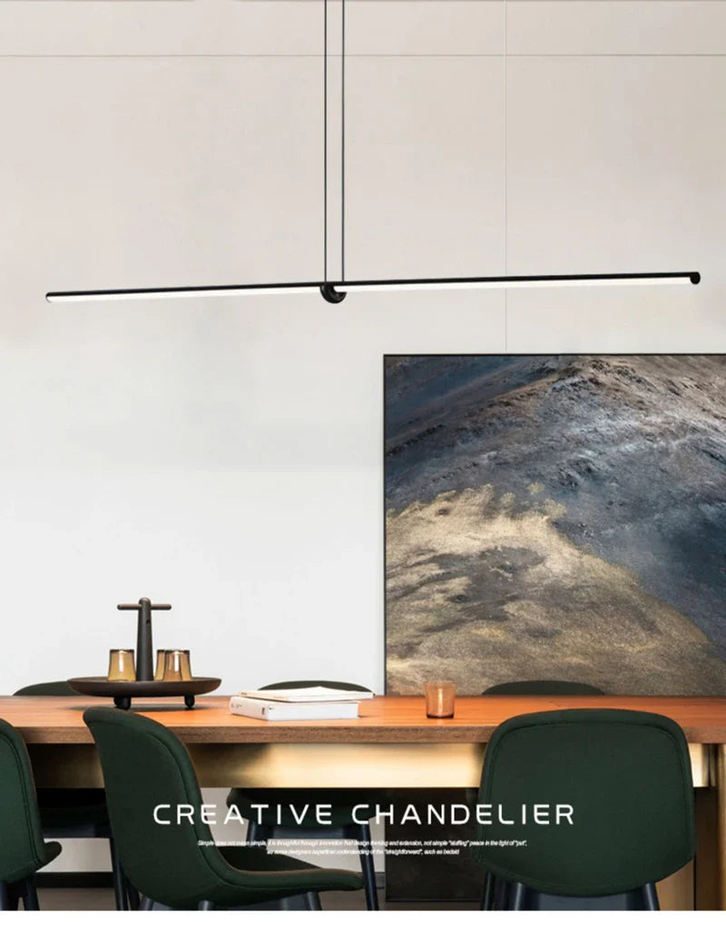Afralia™ Geometric Chandelier: Modern Scandinavian Industrial Hanging Lamp Fixtures