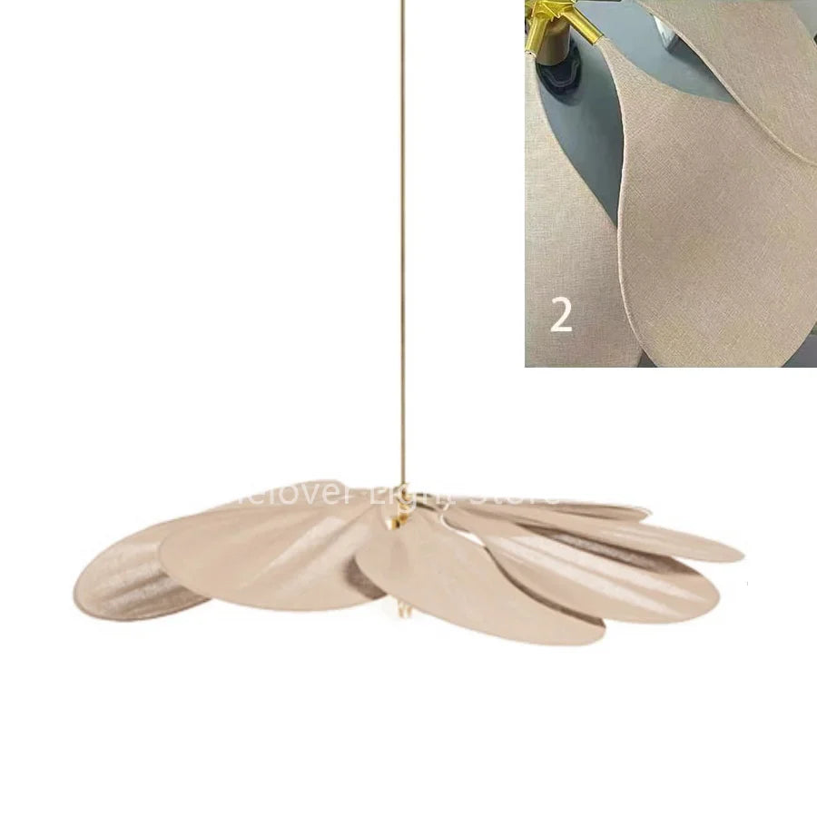 Afralia™ Petals Pendant Light: Creative Fabric Lampshade for Restaurant, Bedroom, Kitchen & More