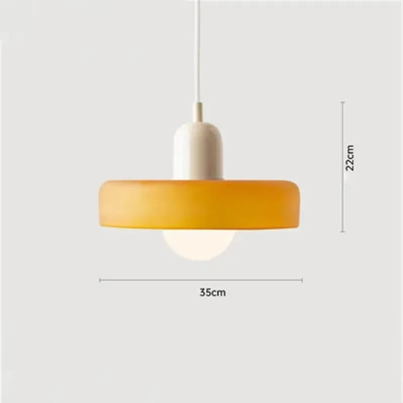 Afralia™ Nordic Glass Chandelier for Home Decor Hanging Lighting Fixtures