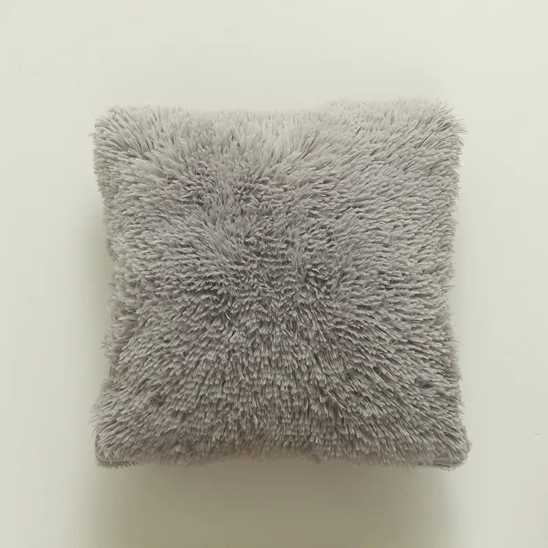 Afralia™ Sea Lion Velvet Body Pillow: Cozy Faux Fur Sofa Decor, 43x43cm Size