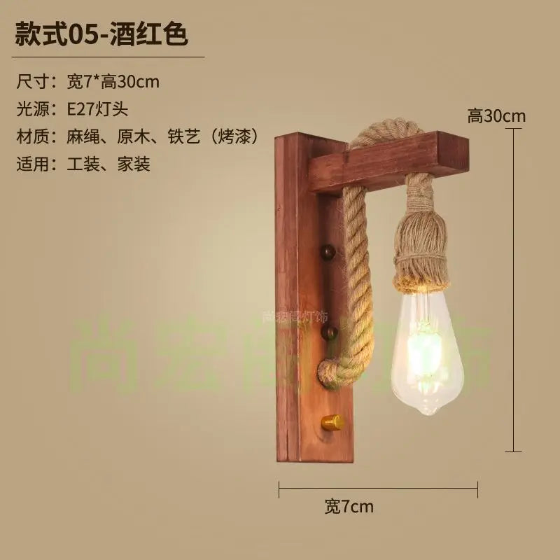 Afralia™ Bamboo Wicker Wall Lamp E27 Chandeliers Hand-Woven Room Decor Light Fixtures