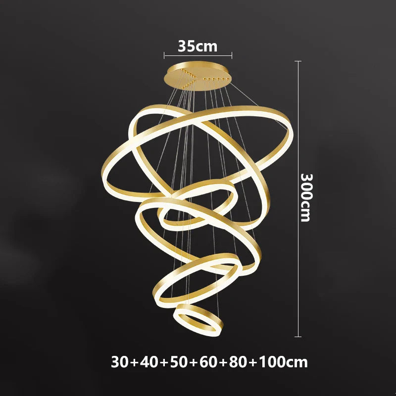 Afralia™ Nordic Dining Room Pendant Light Chandelier for Indoor Living Room Decor