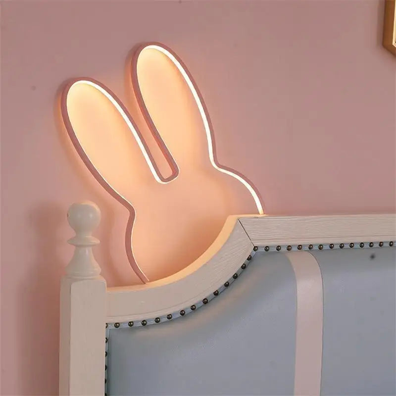 Afralia™ Rabbit Shape Children's LED Wall Night Light