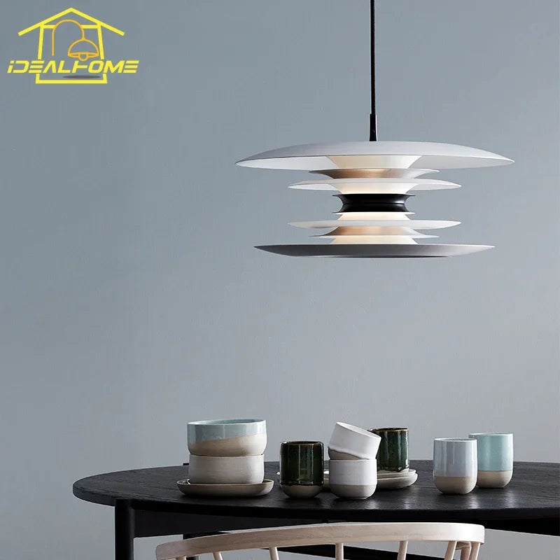 Afralia™ Iron Art Flying Saucer Pendant Lights Living/Dining Room Restaurant LED E27