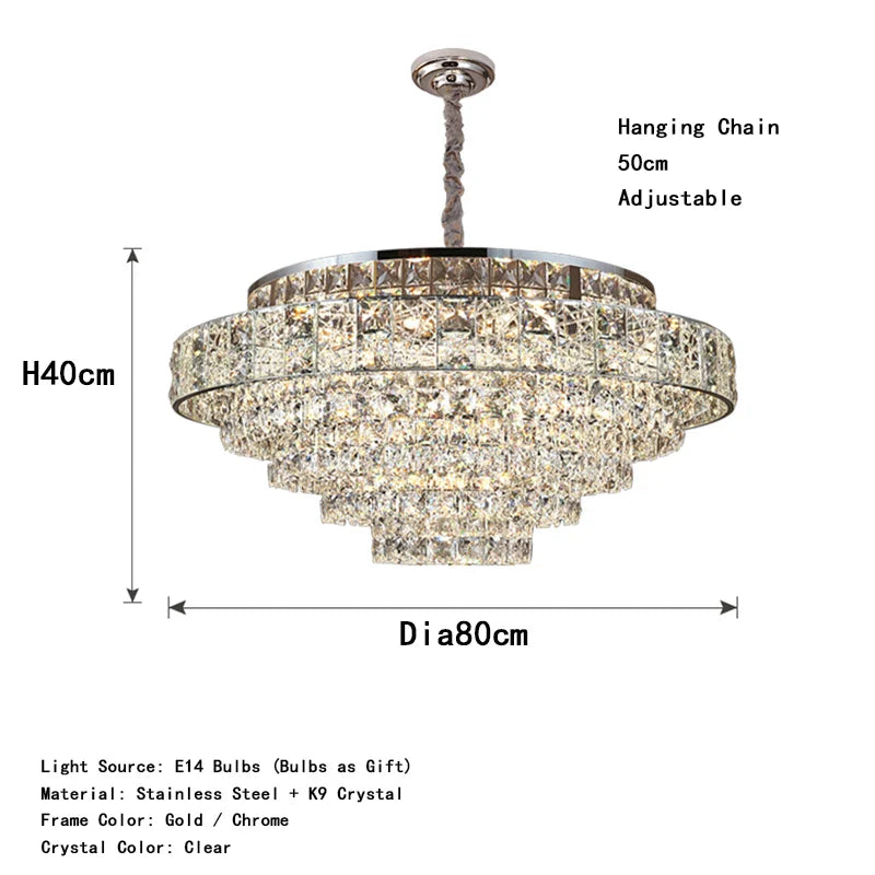 Afralia™ Glitter Crystal Pendant Lights - Modern LED Oval Hanging Lamps for Dining Room