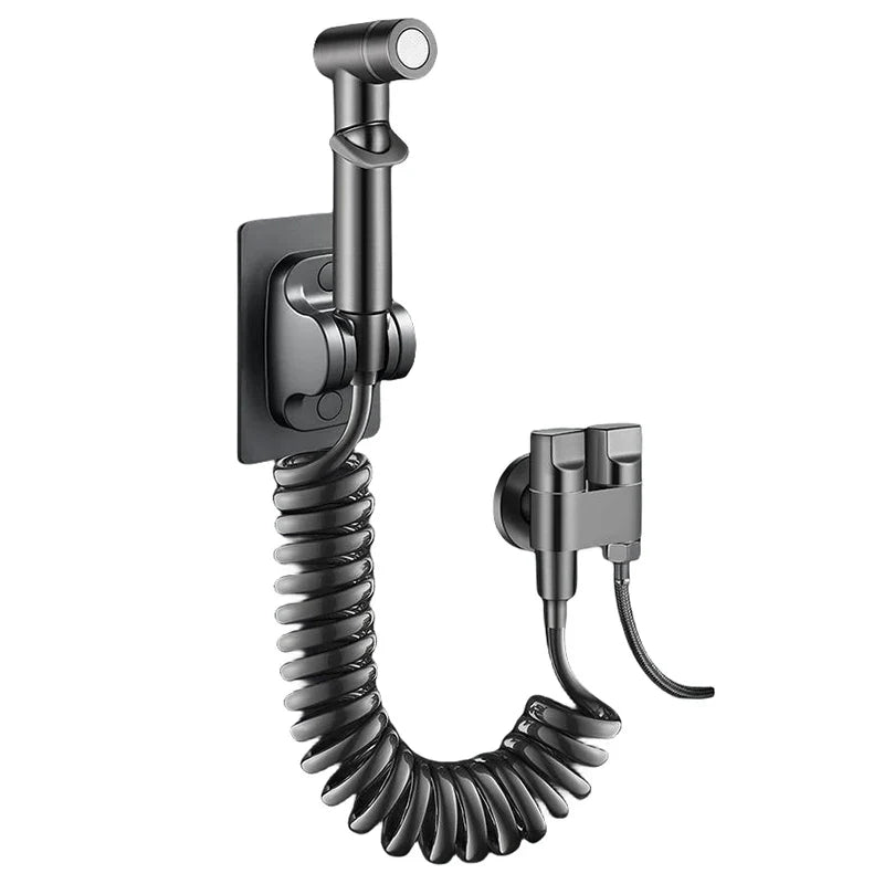 Afralia™ High Pressure Handheld Bidet Sprayer Set for Bathroom Hygiene and Cleaning