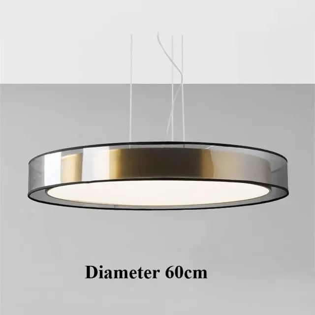 Afralia™ Luxury Copper LED Ceiling Pendant Lights for Bedroom Dining Kitchen Island