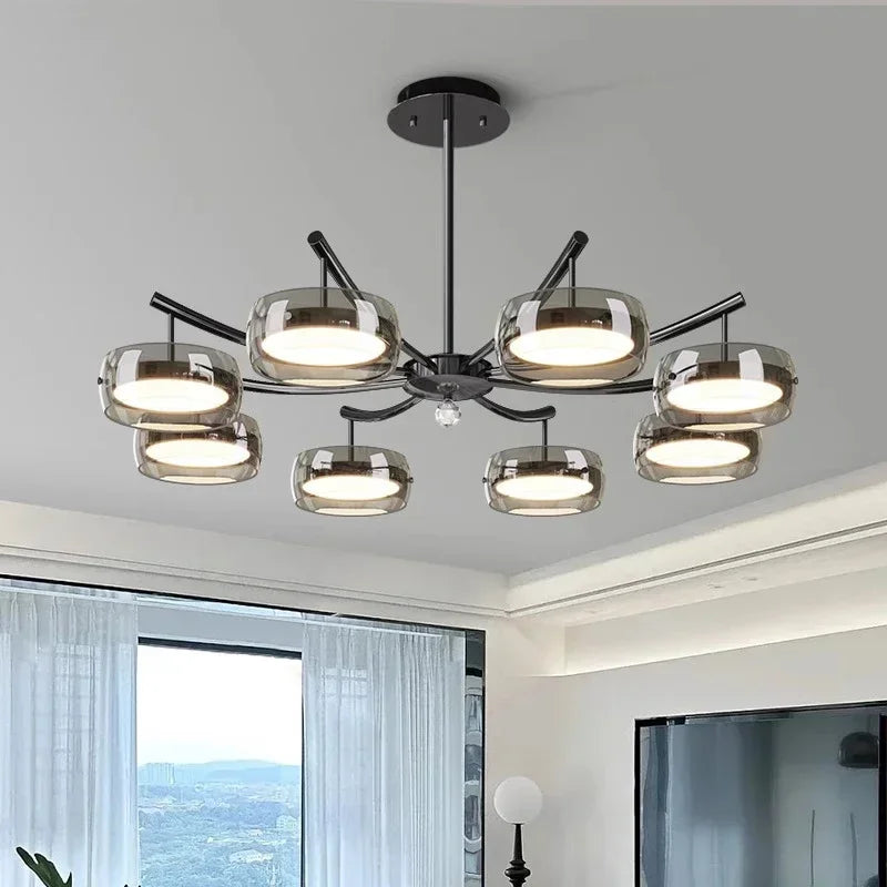 Afralia™ Nordic Minimalist Ceiling Chandelier for Home Decor Lighting Fixture
