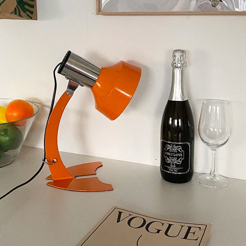 Afralia™ Tri-Color E27 Bulb Fish Tail Table Lamp for Bedroom, Living Room, Hotel Lighting