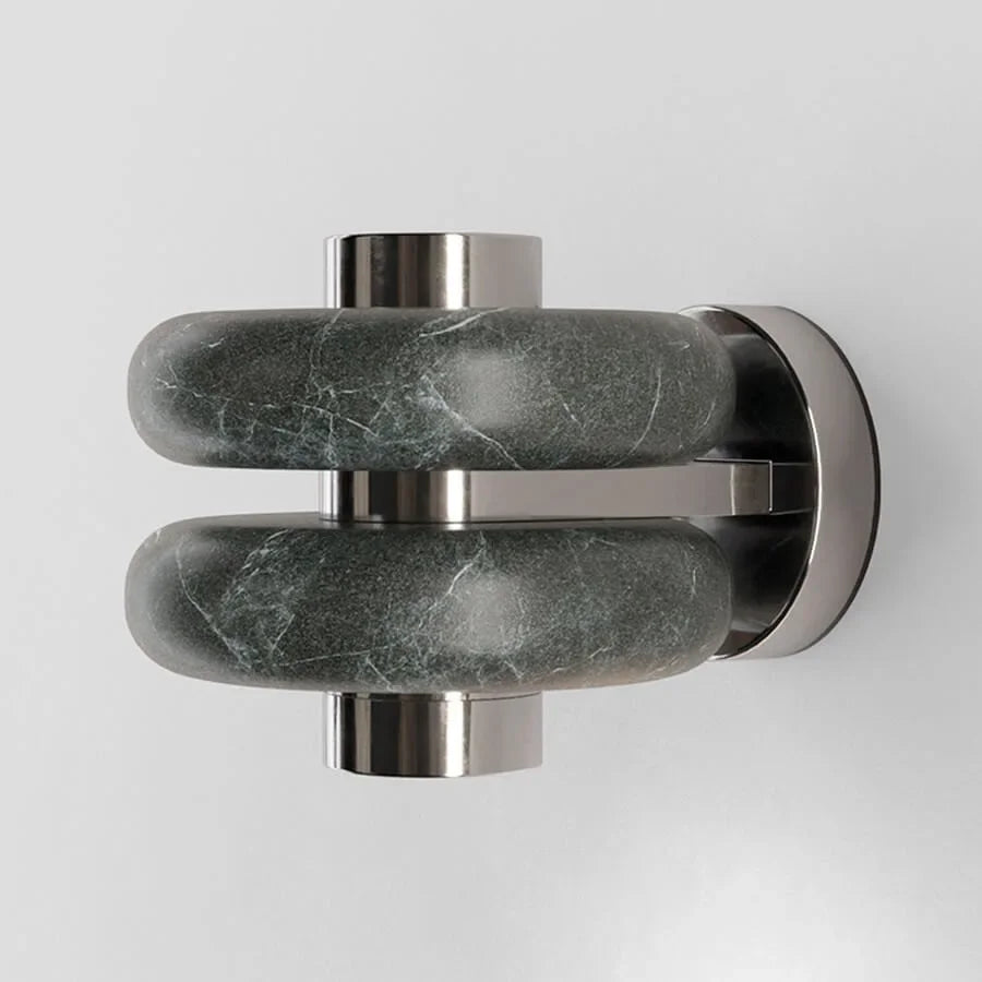Afralia™ Marble Wall Light LED for Restaurant, Bedhead, Study, Cafe, Corridor - Postmodern Light Luxury