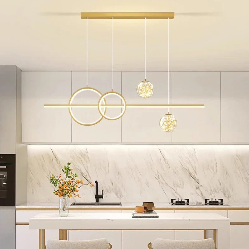 Afralia™ Modern Home Pendant Lights Indoor Chandelier Ceiling Lamp Hanging Light