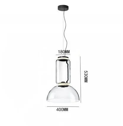 Afralia™ Noctambule Pendant Lamp: Modern Italian Design for Living Room, Staircase, Bar, Loft