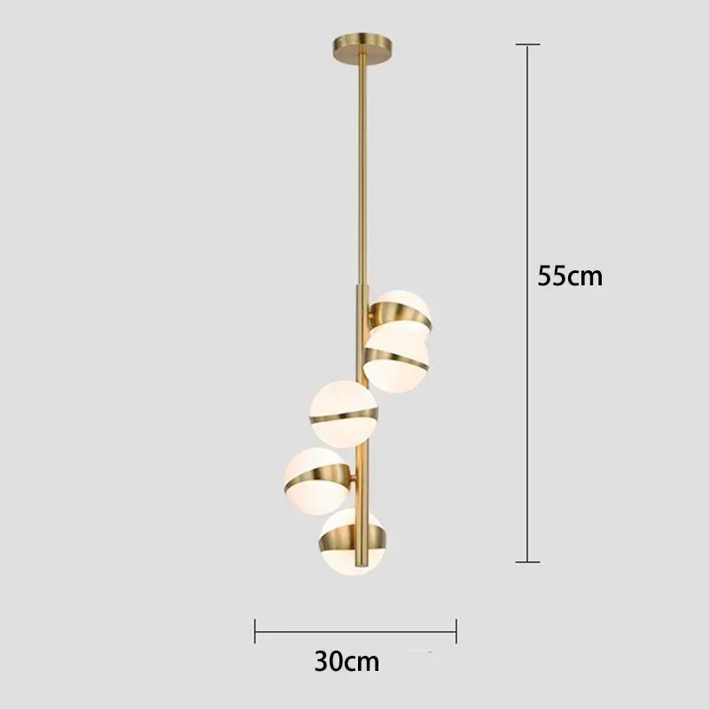 Afralia™ Modern LED Pendant Chandelier for Living & Dining Room Indoor Lighting