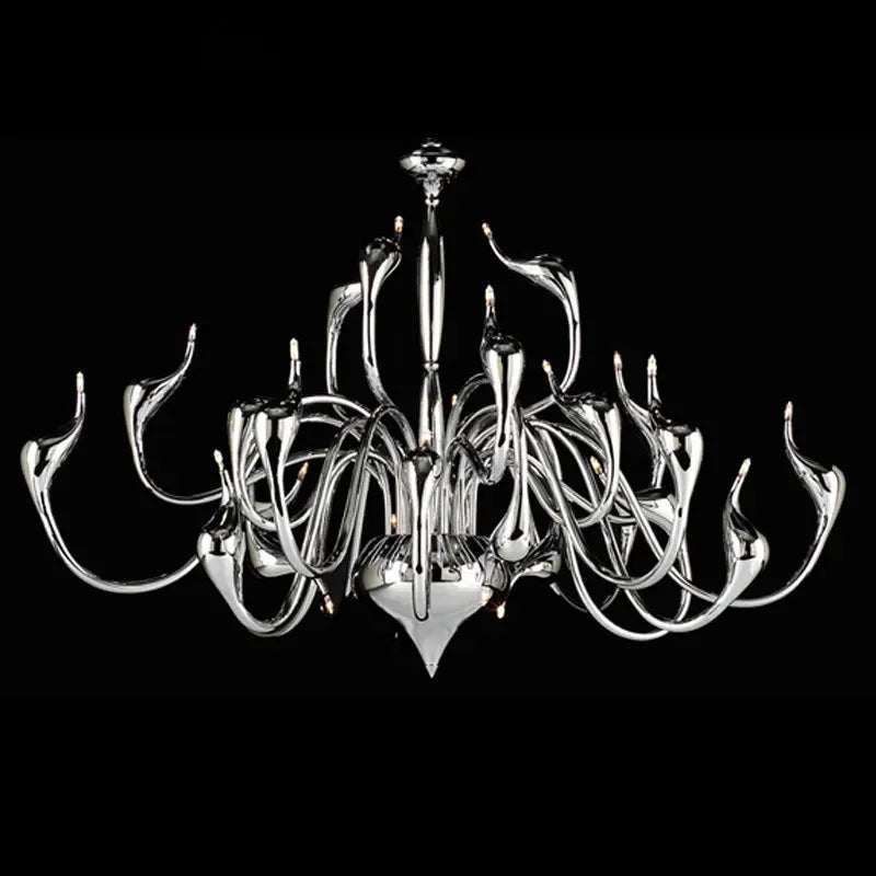 Afralia™ Swan Pendant Lamp: Elegant Nordic Art Decor for Indoor Lighting