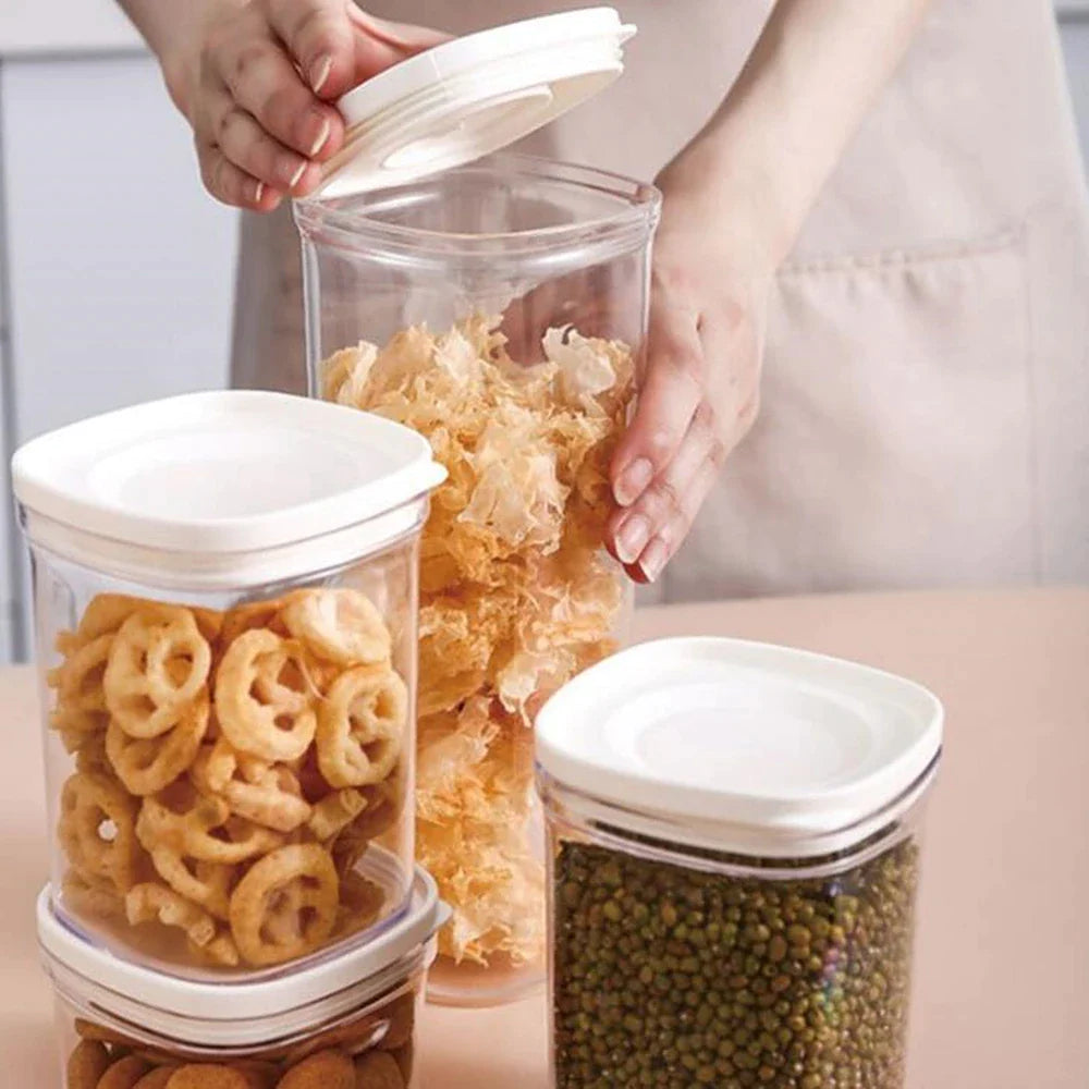 Afralia™ Hermetic Kitchen Organizer for Food Containers, Oils, and Boxes